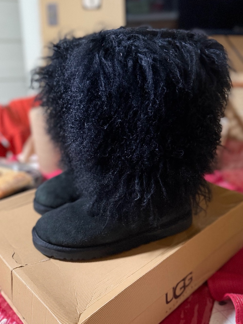 UGG W TALL SHEEPSKIN
CUFF BOOT